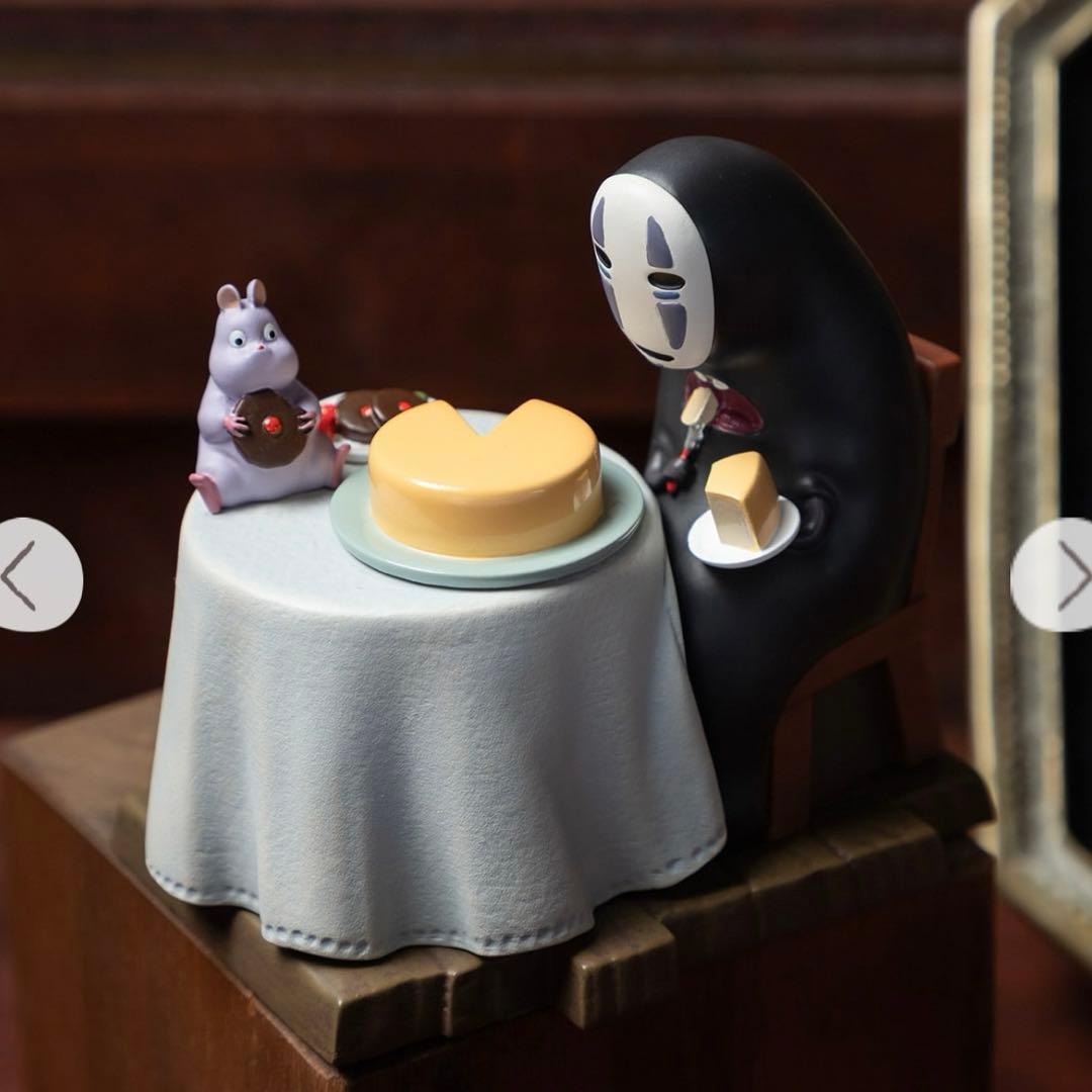 [新品未開封]千と千尋の神隠し　小物入れ　ティータイム　カオナシ