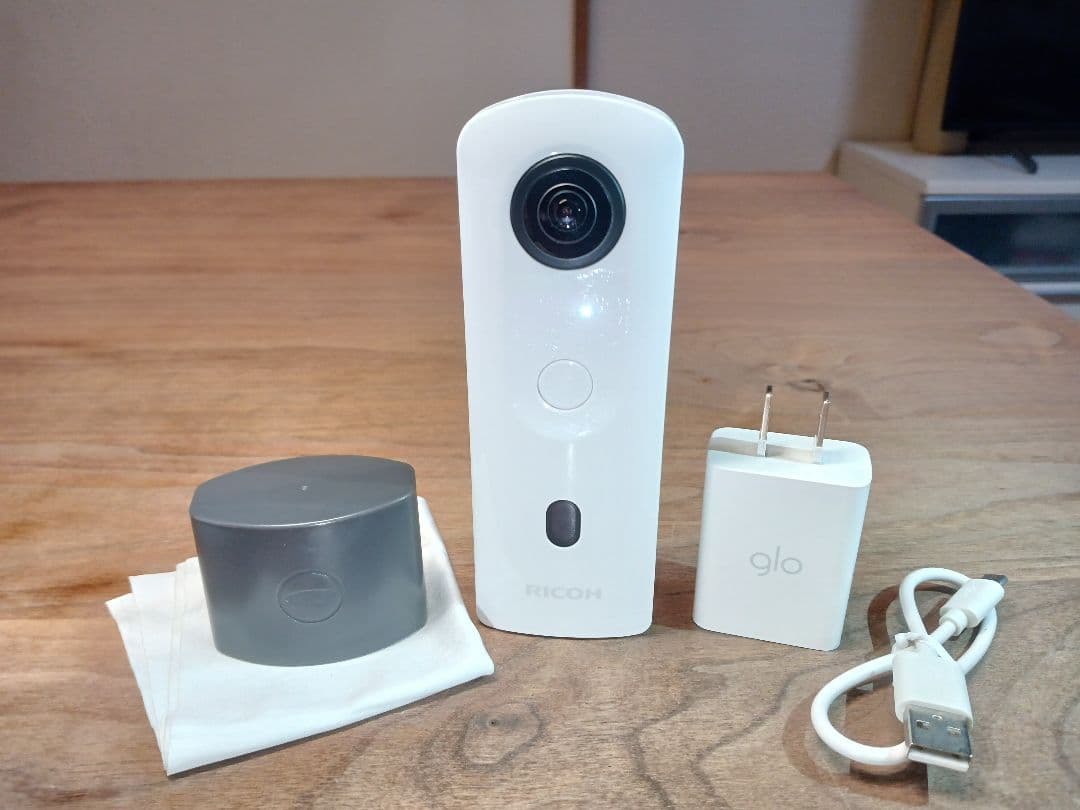 L*H様 動作確認済み RICOH THETA SC2 360度全天球 4K動画 Amazon | Ricoh Theta SC2 360度 4K 球面VRカメラ (ベージュ) バンドル