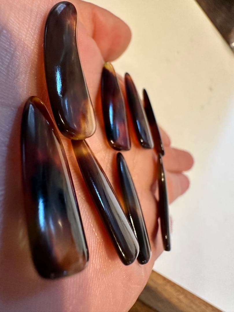 109稀少品手作り、天然の古筝演奏用爪