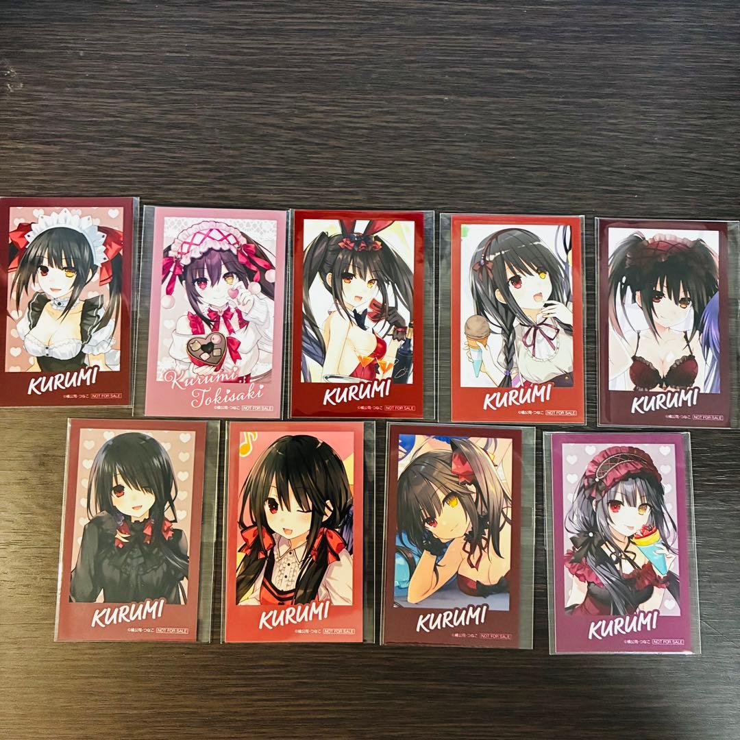 デート・ア・ライブ 狂三バレンタイン 時崎狂三 特典 ミニブロマイド 9