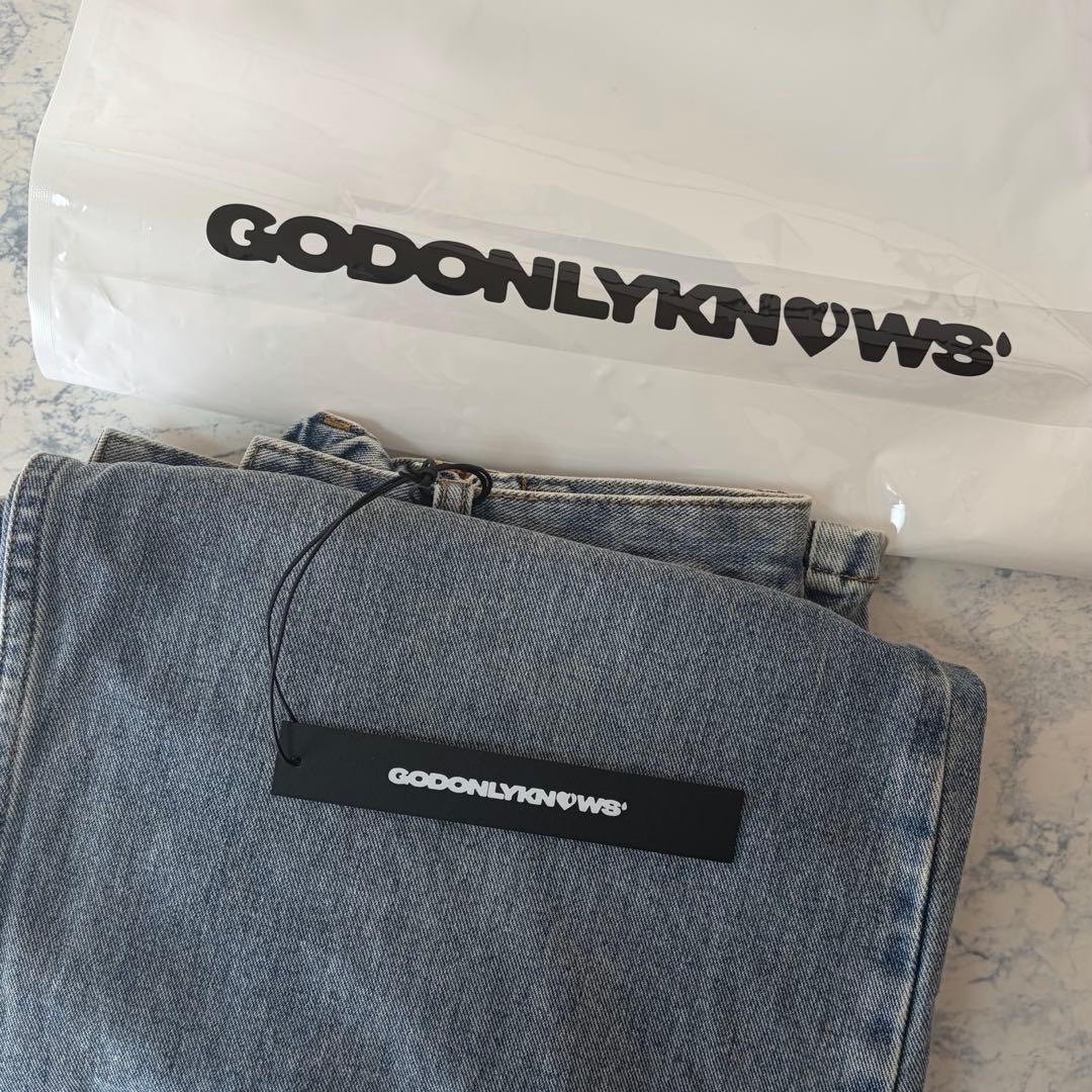 GOD ONLY KNOWS DENIM PANTS Sサイズ　岩田剛典
