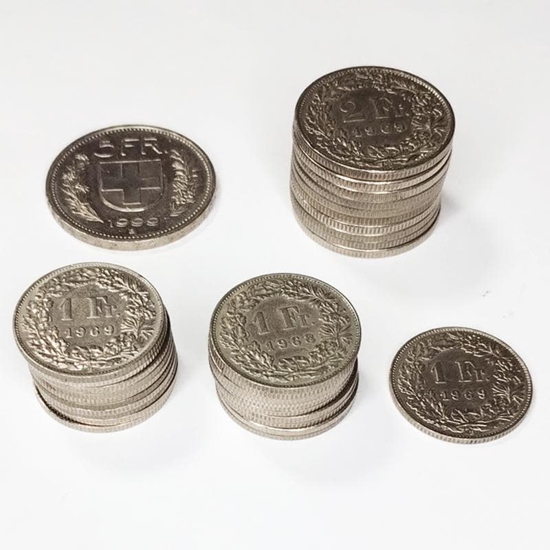 スイス コイン 46フラン 古銭 まとめ コレクション 硬貨 - メルカリ
