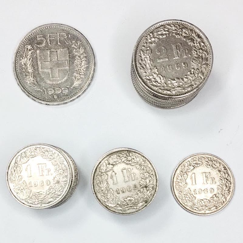 スイス コイン 46フラン 古銭 まとめ コレクション 硬貨 - メルカリ