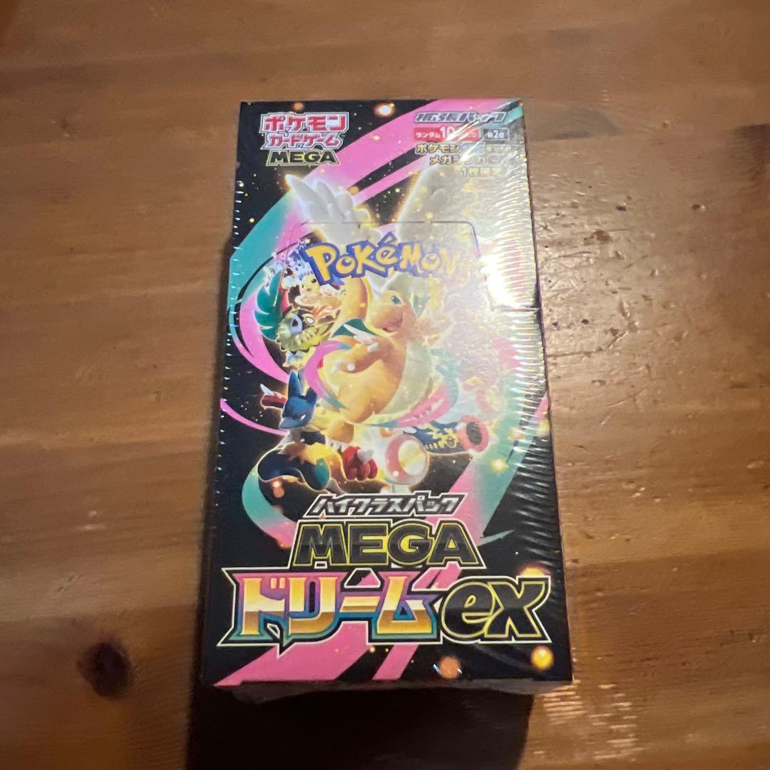 ポケモンカードゲーム MEGAドリームEX BOX シュリンクあり