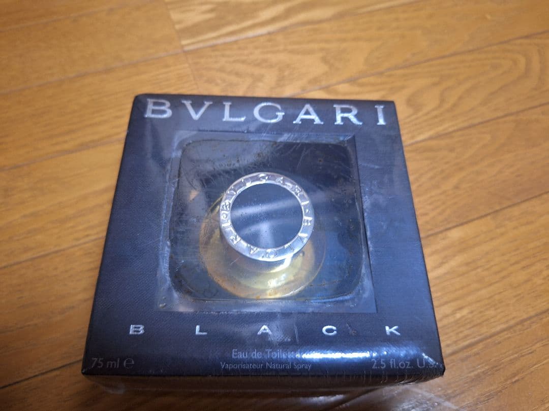 香水(男性用) BVLGARI BLACK Eau de Toilette 75ml