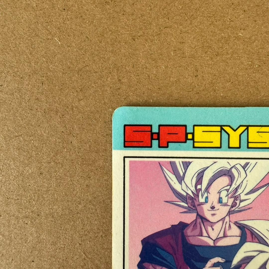 超激レア 印刷ミス】ドラゴンボール カードダス PPカード 悟空＆悟飯
