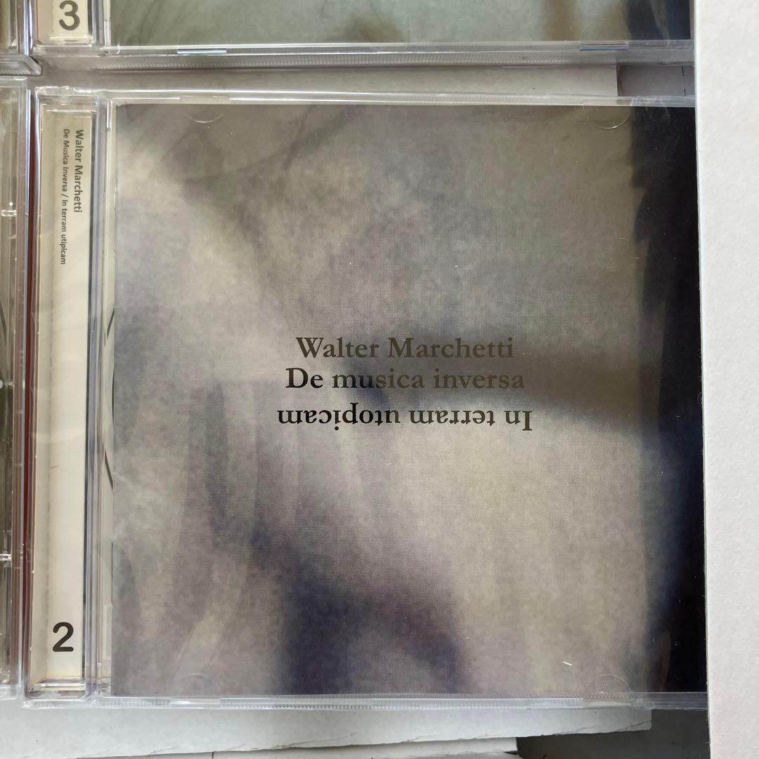 Walter Marchetti De musica inversa CD4枚組