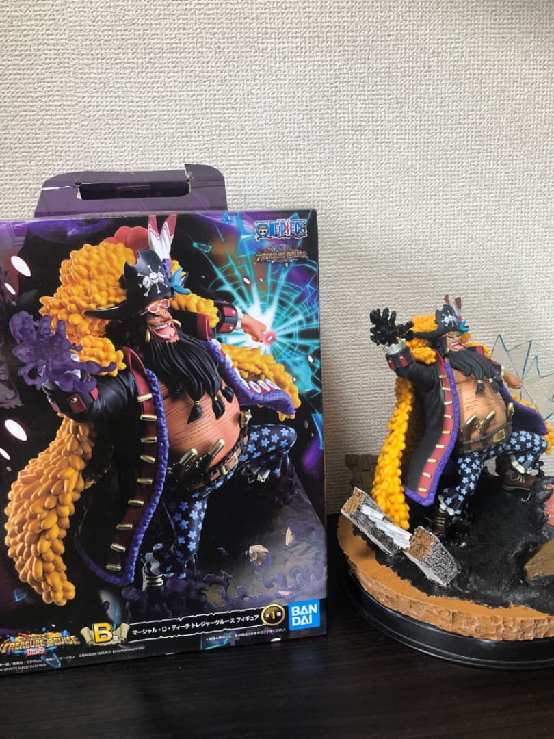 ONEPIECE黒ひげ マーシャル・D・ティーチ トレジャークルーズフィギュア 一番くじ ワンピース 新四皇 トレジャークルーズ マーシャル・D