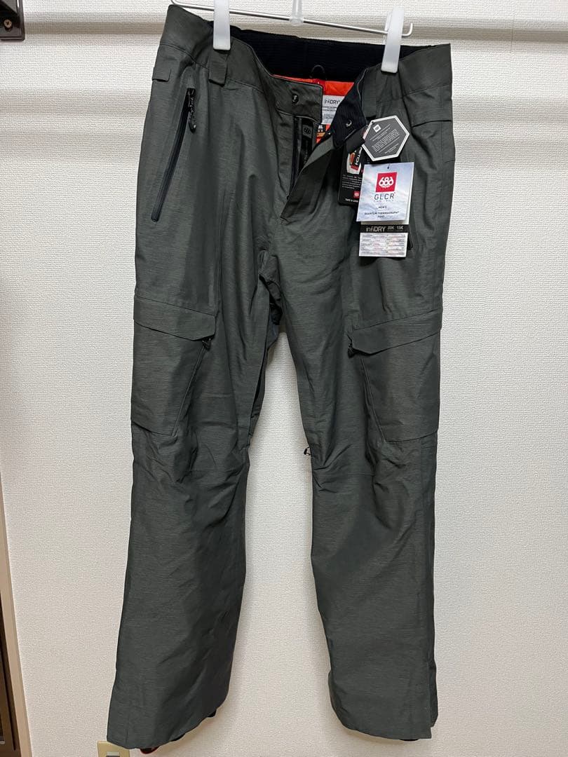 686 スノーボードパンツ グレー