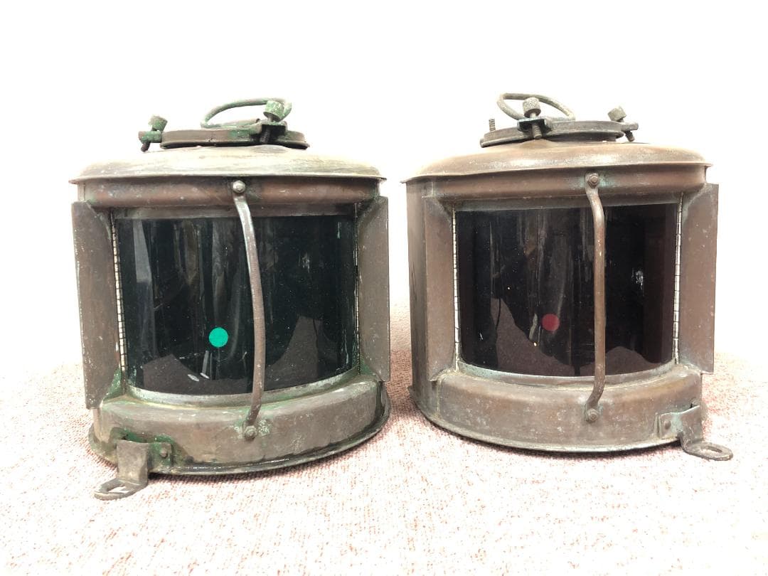 日本船燈株式会社　船舶灯 船舶用照明 緑/赤