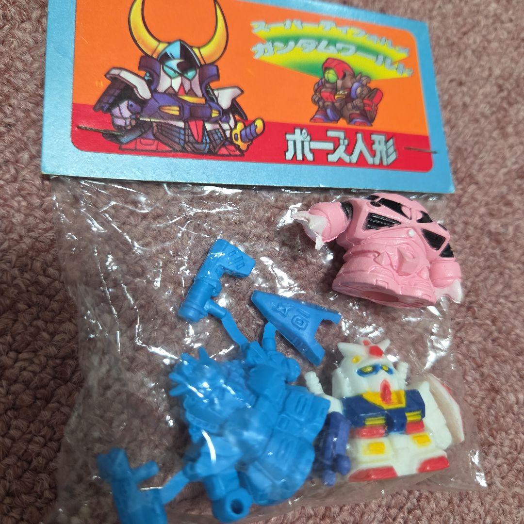 ガン消し ガシャポン戦士 元祖SDガンダム アマダ 彩色済 RX78-2 当時物