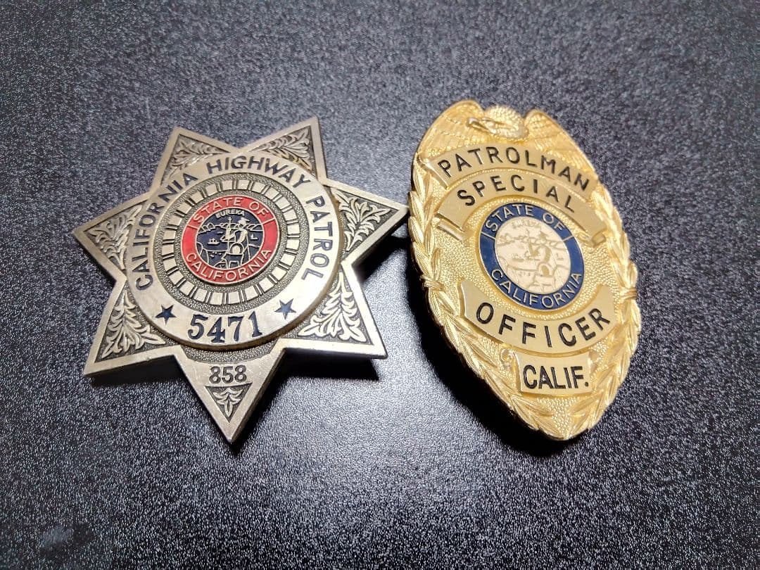 カリフォルニアハイウェイパトロールバッジセット - メルカリ