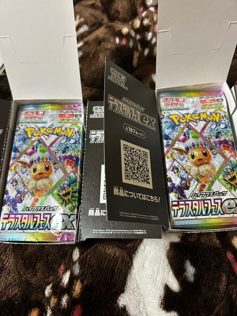 テラスタルフェスEX 2BOX ハイクラスパック「テラスタルフェスex」（BOX）