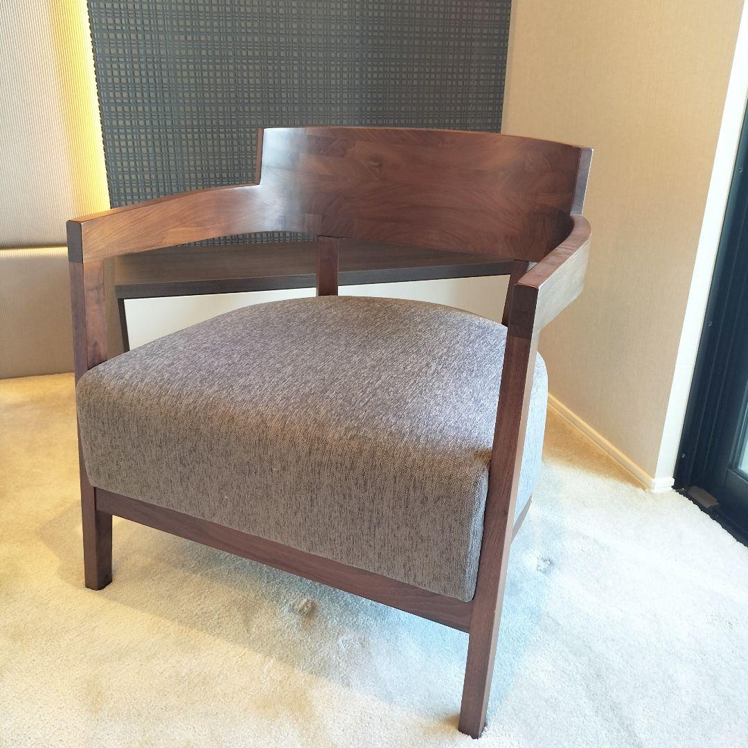 ラウンジチェア アビスタイル 木製チェアチェア 展示品(JMF9-5)