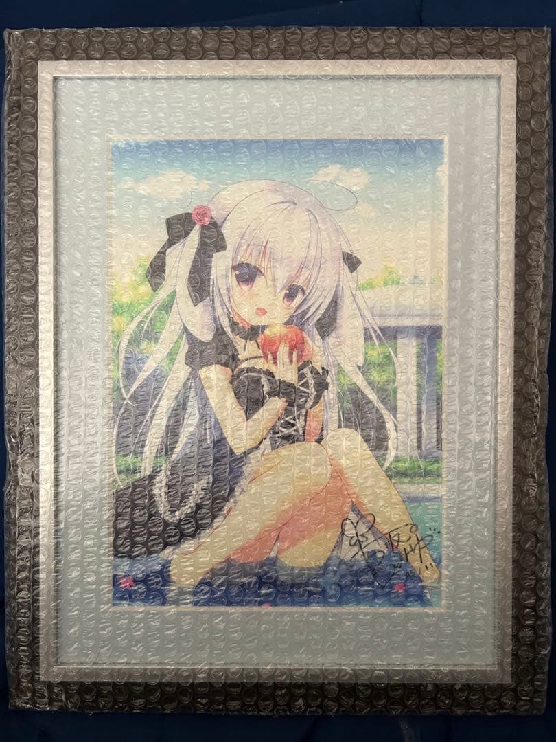 宮坂みゆ りしぇちゃん　秘蜜の庭 ジークレー版画　直筆サイン入り 2026年最新】宮坂なこの人気アイテム - メルカリ