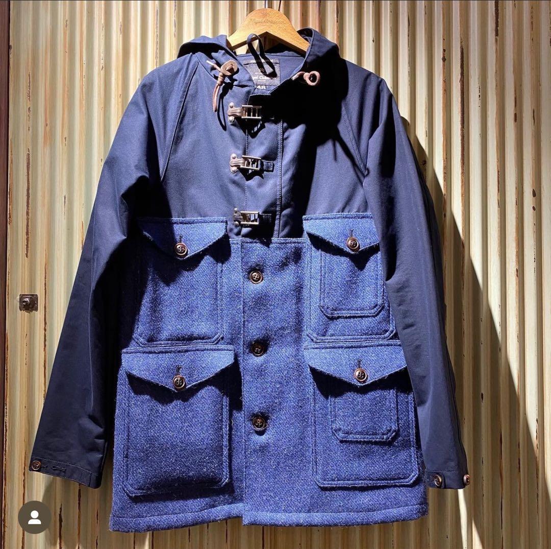 ナイジェルケーボン カメラマンジャケット ベンタイル×ハリスツイード