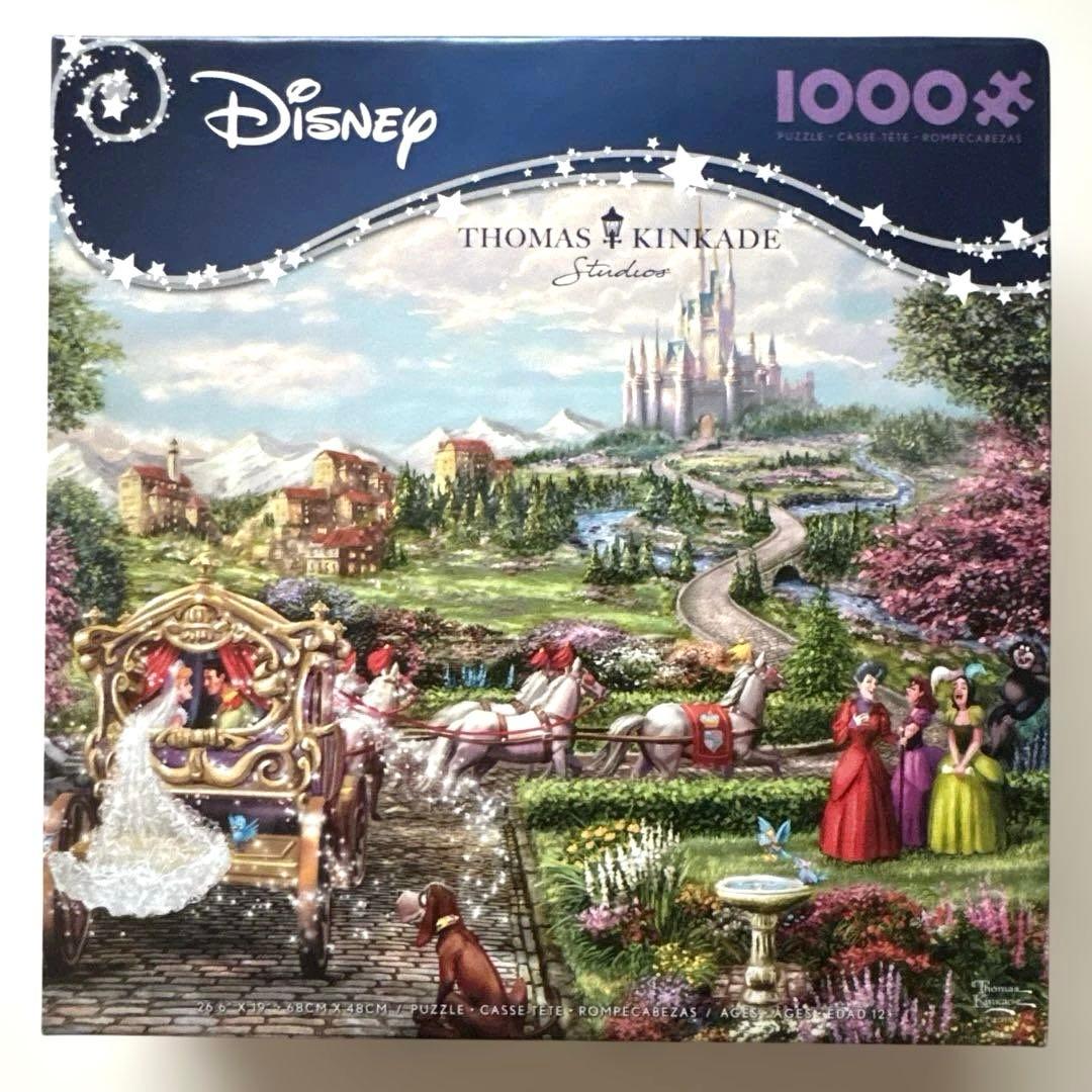 新品新柄 トーマス・キンケード ディズニーシンデレラ 1000ピース