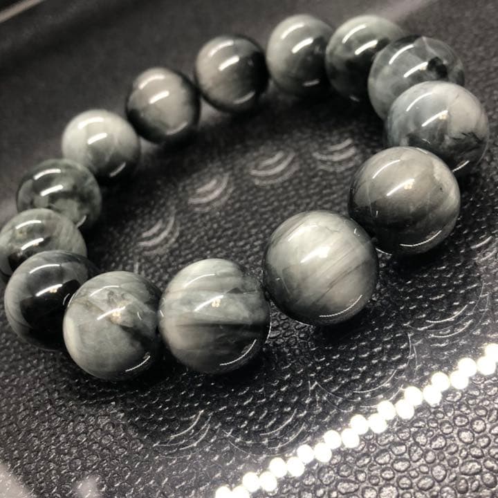 【高品質】【1566】☆天然石☆魔除け 厄除け☆イーグルアイ15.5ミリ