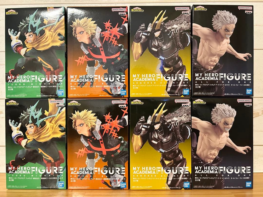 ヒロアカ デク 爆豪 アーマード・オールマイト オール・フォー・ワン