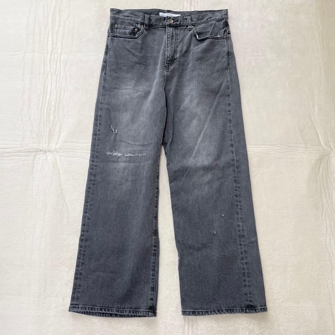 【人気完売品】フレームワーク　デニム　ストレート　ワイド　ハイライズ　近年モデル