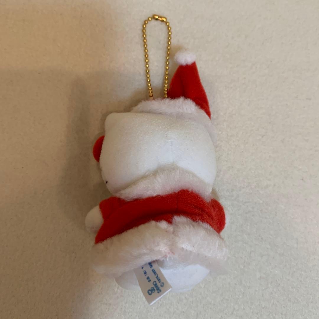レトロ ハローキティ クリスマスキーチェーンぬいぐるみマスコット