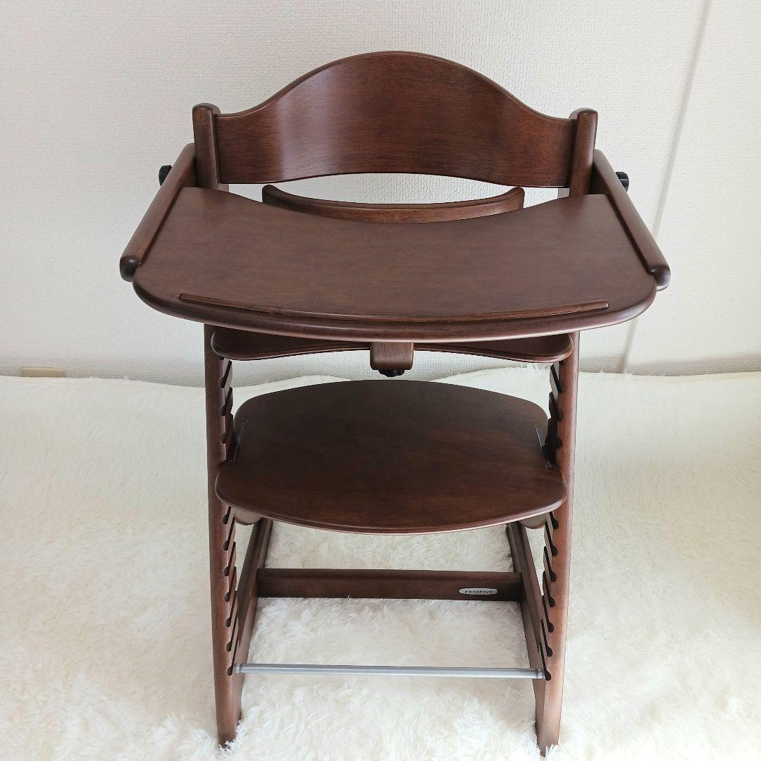 極美品】大和屋 yamatoya すくすくチェア イーエヌテーブル&ガード付