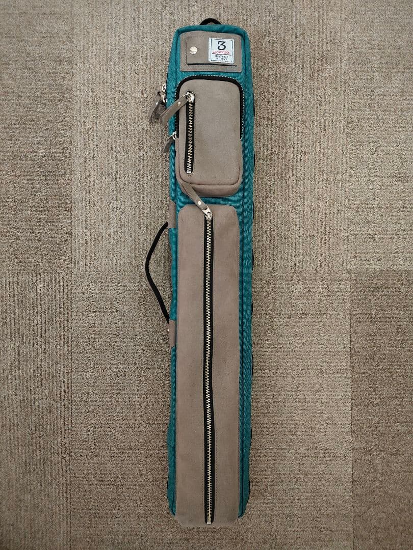 スリーセカンズ キューケース スティールブルー 2B4S 3 seconds スリーセカンズ キューケース スティールブルー 3B4S (バット3本