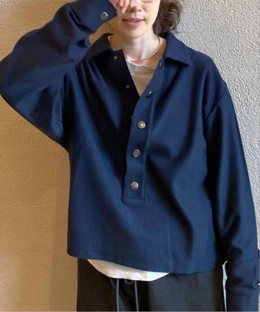 Seya. ANGLER PULL OVER スキッパートップス