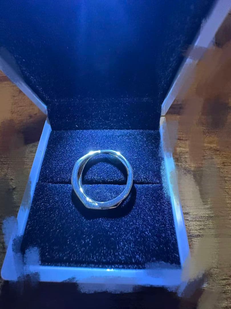 シルバー ツイストリング ボックス付き シルバー ベーシック ツイスト リング / SILVER BASIC TWIST RING