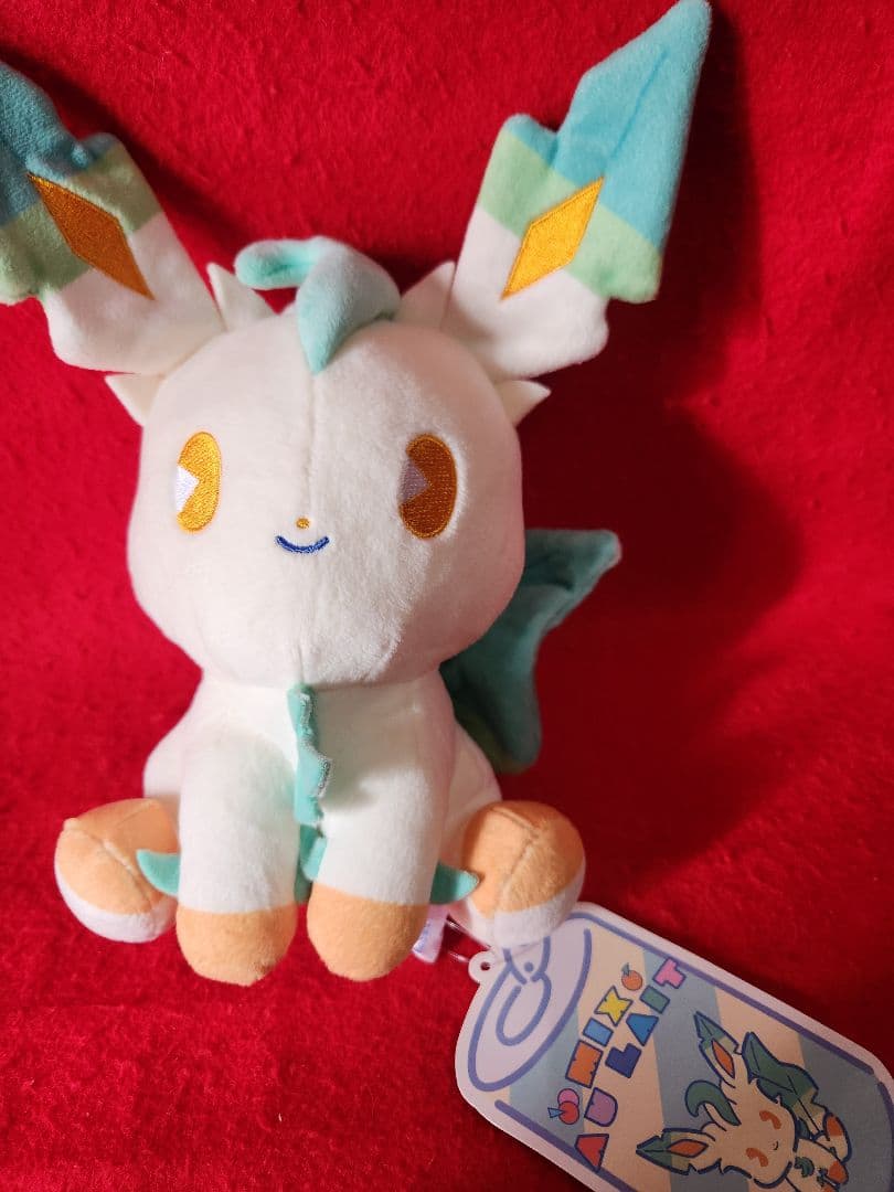 ポケモン　リーフィア　ぬいぐるみ　ミックスオレ　ポケモンセンター　ポケセン