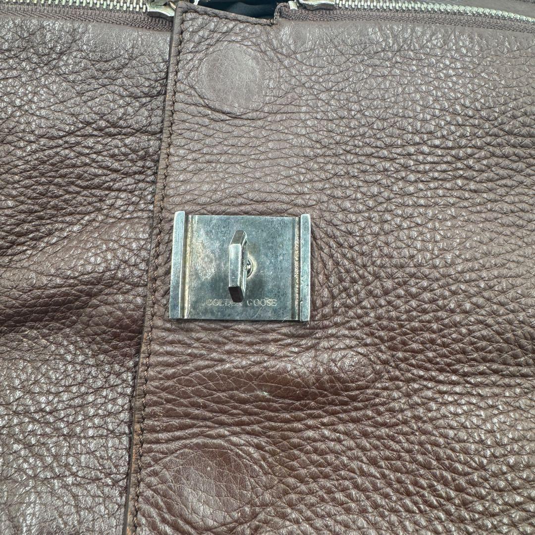 ゴールデングース EQUIPAGE エキパージュ ボストン ダークブラウン