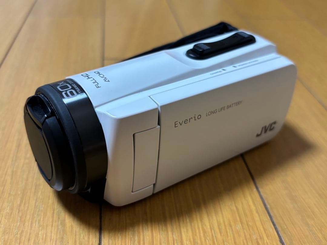⭐︎タイムセール⭐︎JVC GZ-F270-W フルHDビデオカメラ 60倍ズーム
