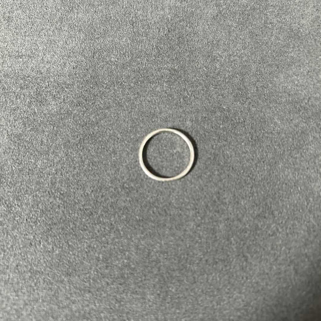 プラチナ　ピンキーリング7号　Pt900