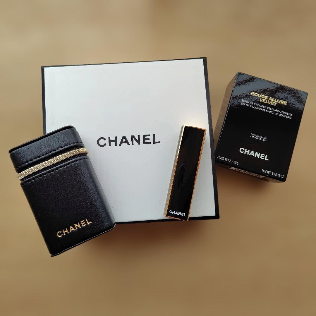 CHANEL ルージュアリュールヴェルヴェットレペルル ケースとギフトBOX付き 限定】CHANEL シャネル ルージュアリュールヴェルヴェット レペルル
