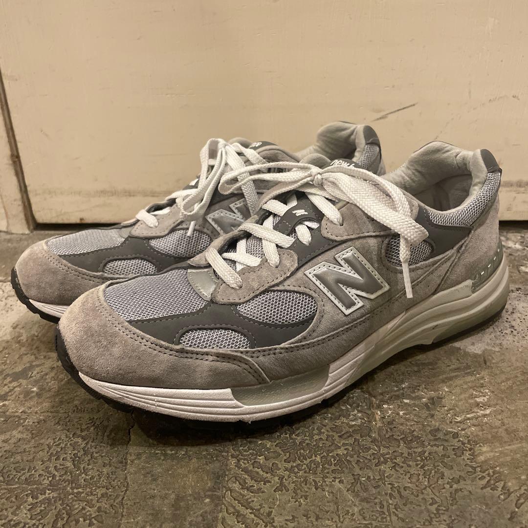 ニューバランス992 New Balance 992 グレー スニーカー - メルカリ