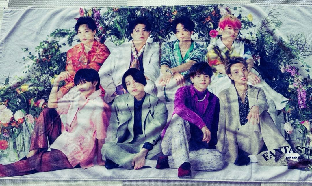 FANTASTICS FANFANHOPバスタオル 全員ver ファンタ グッズ - メルカリ