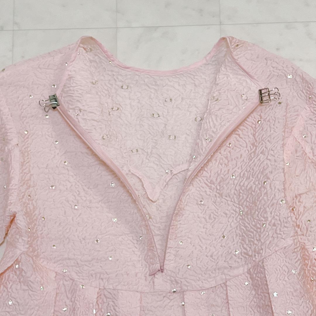 Bibiy. Stella Blouse pink ピンク ビビィ - メルカリ