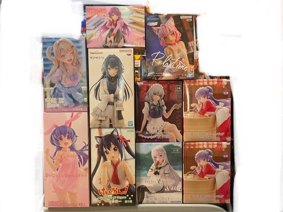 アニメキャラクター フィギュア 美少女 けいおん シャンプー アイマス