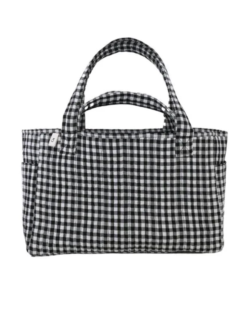 clastellar マザーズバッグ ギンガムチェックブラック only bag】cla nubi bag – ClaSTEllaR