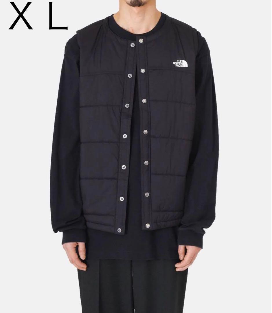 【美品】ノースフェイス　メドウウォームベスト　XLサイズ　ブラック