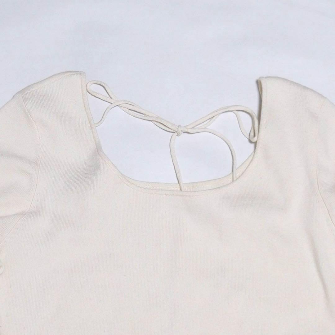 25SS CLANE クラネARRANGE RIBBON KNIT TOPS - メルカリ