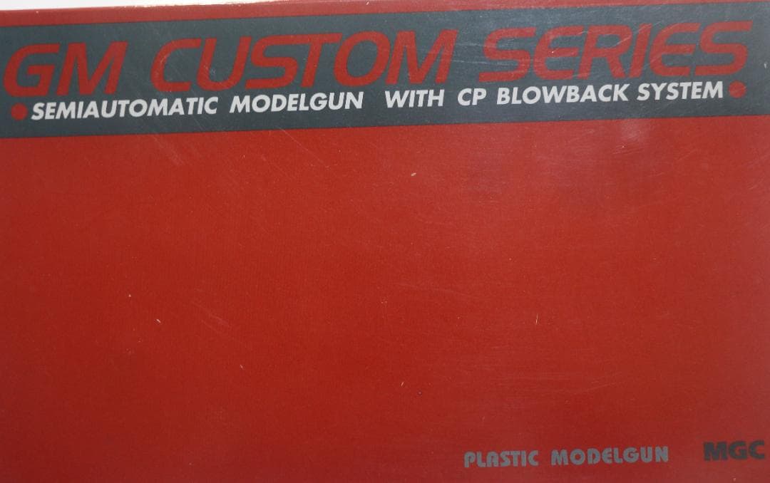 MGC　HW樹脂製モデルガン コルト GM タカ・カスタム未発火 SPG合法品 MGC GM5 シリーズ70 ブルーイングカスタム HW樹脂製木製グリップ付き