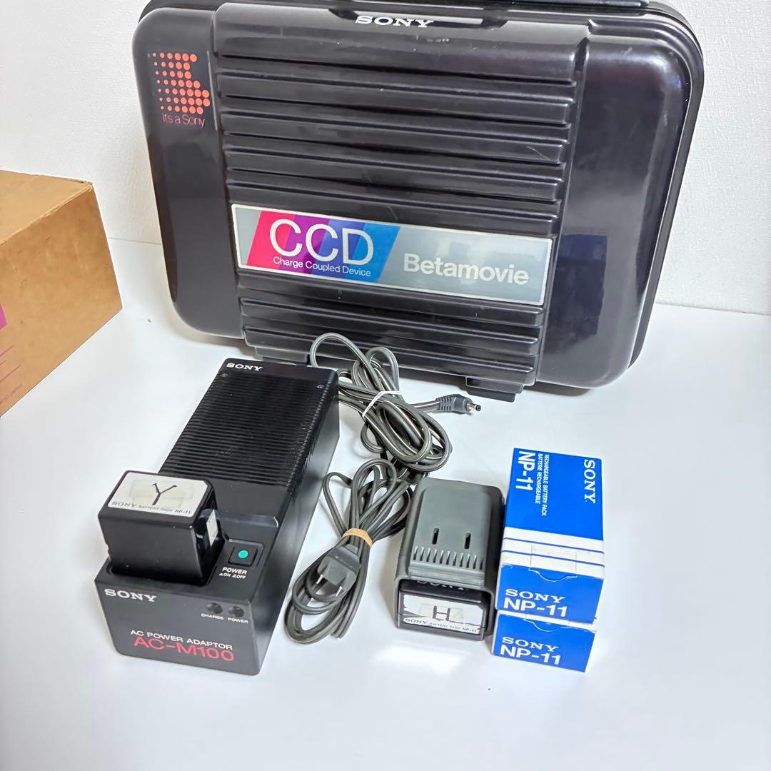 SONY ベータムービー ビデオカメラ BMC-600 - メルカリ