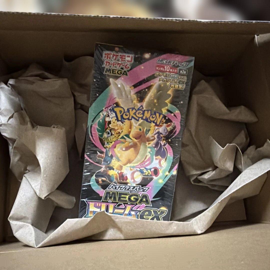 ポケモンカードゲーム　MEGAドリームex シュリンク付1box