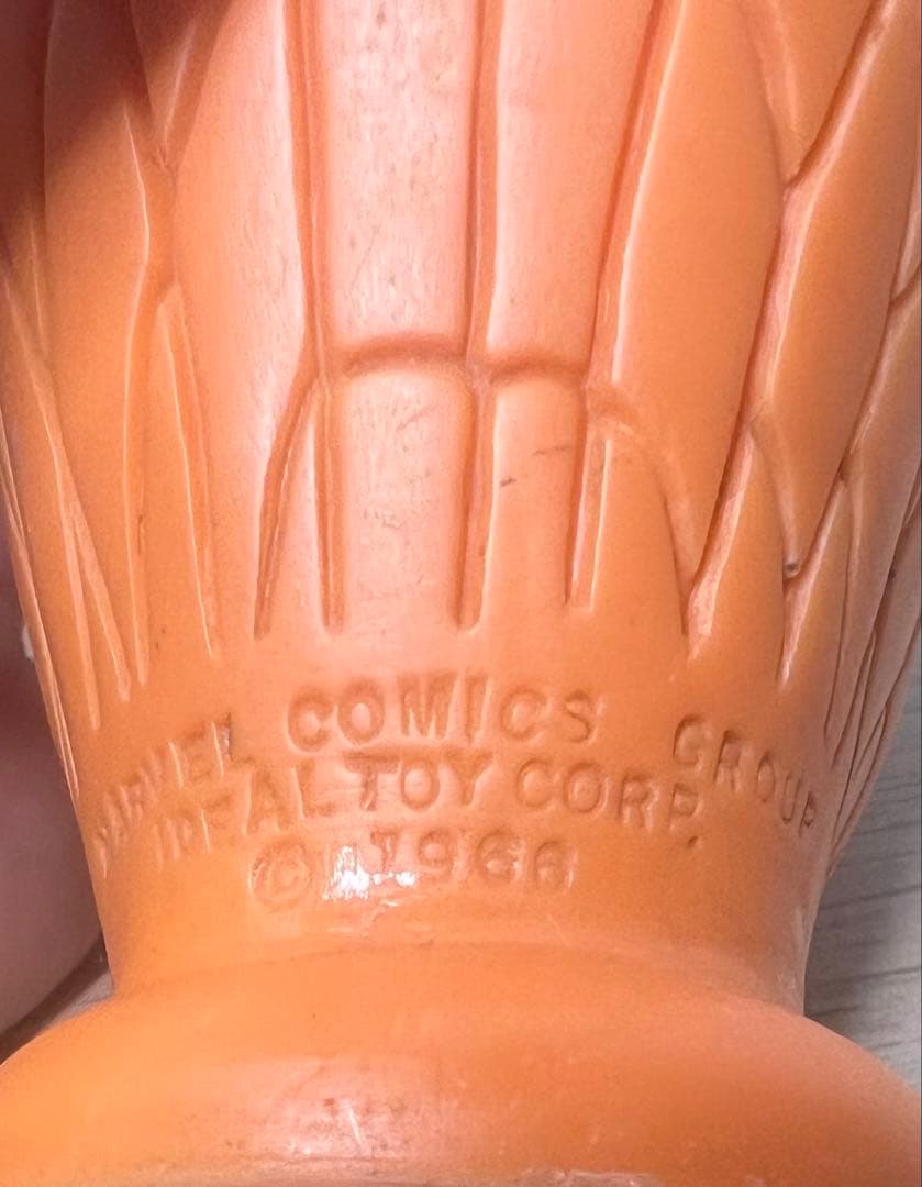 1966年 スパイダーマン ハンドパペット マスク型フィギア - メルカリ