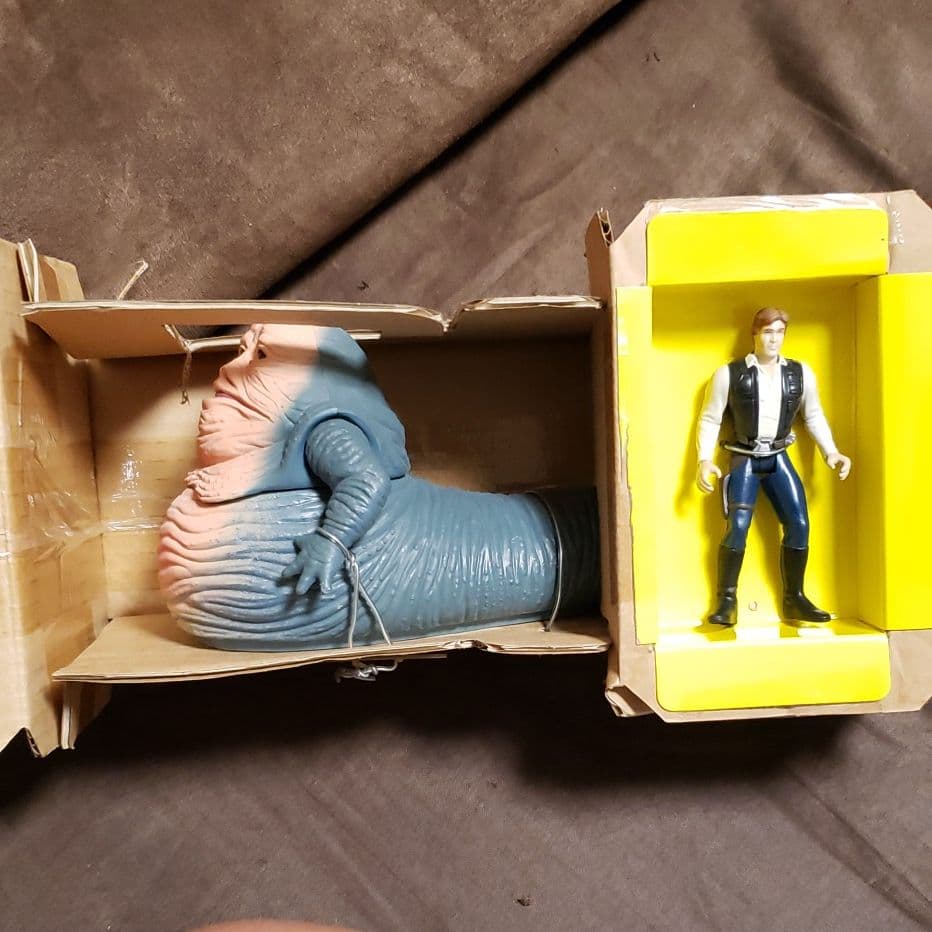 Kenner社 スターウォーズ ジャバ・ザ・ハット ハン・ソロ フィギュア