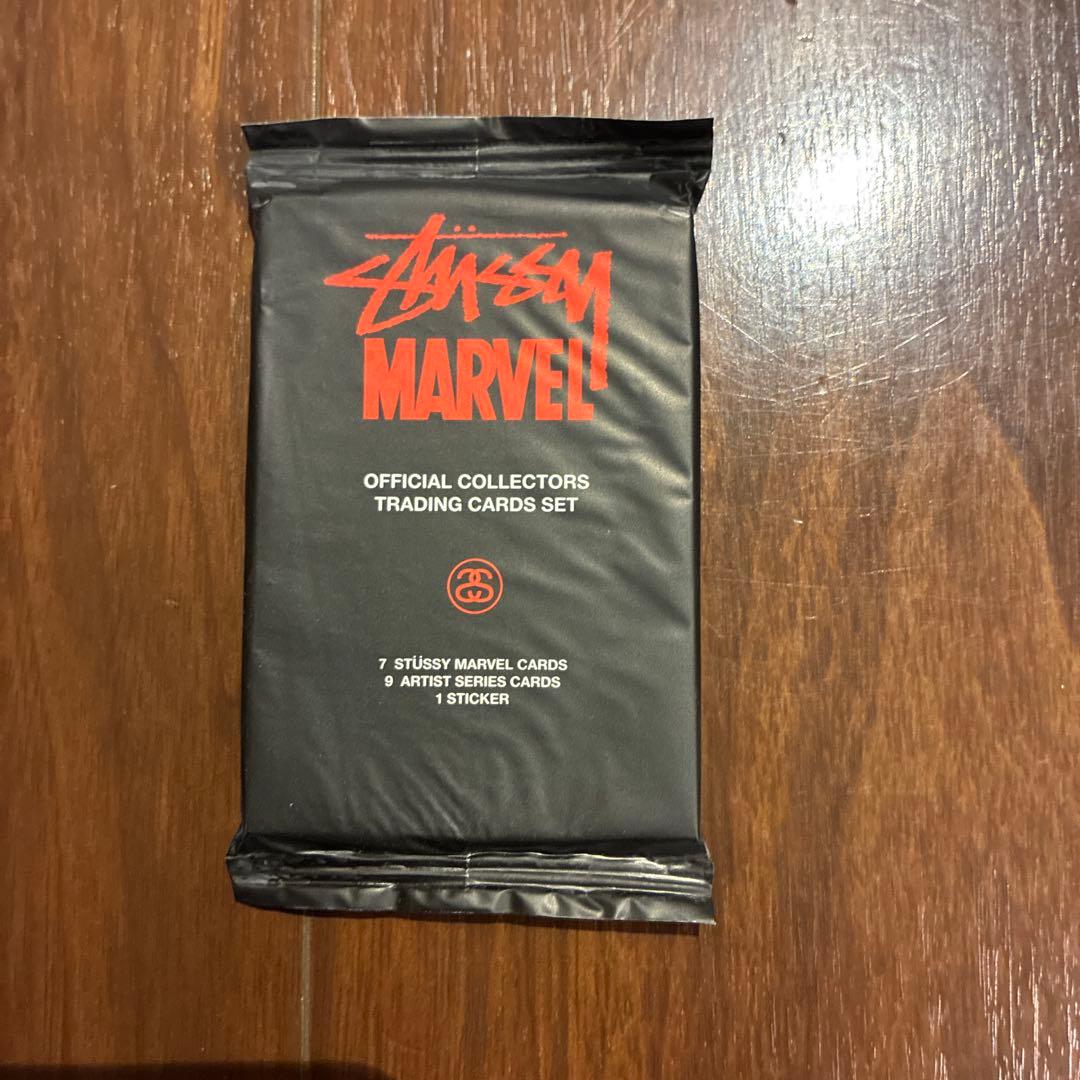 激レア】STUSSY MARVEL トレーディングカード未開封 バンダナおまけ