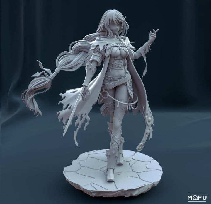 1/8 ベルベット 未塗装未組立 テイルズオブベルセリア ガレージキット