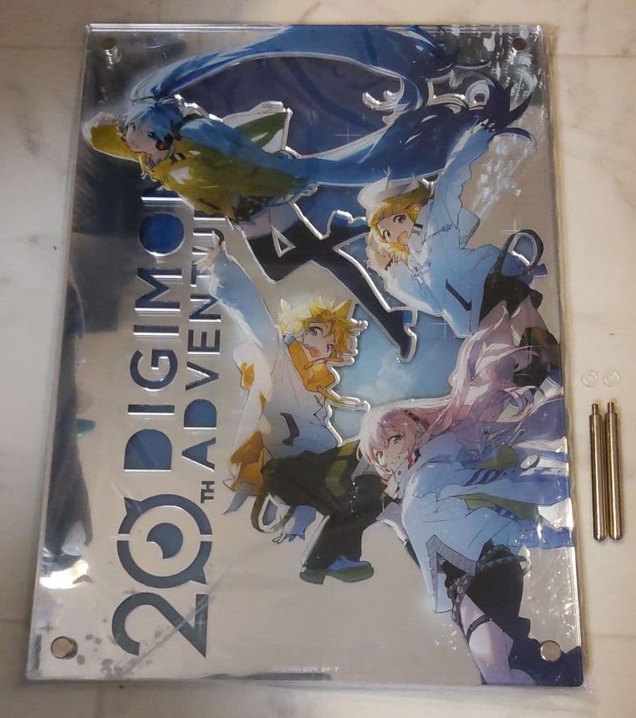 初音ミク デジモンアドベンチャー 3層アクリルパネル - Albem