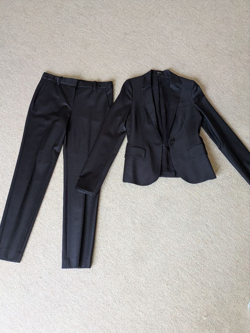 Theory ブラック パンツスーツ サイズ0